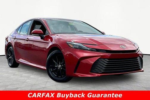 Supersonic Red 2025 Toyota Camry LE