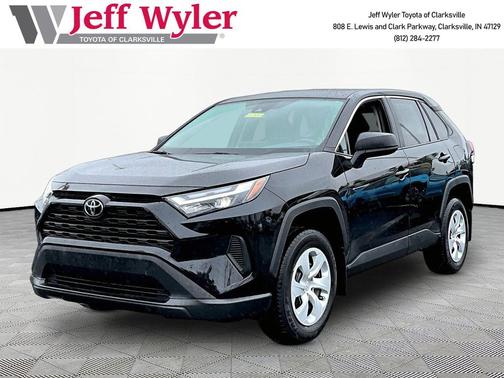 Midnight Black Metallic 2023 Toyota RAV4 LE