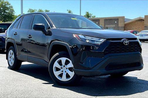 Midnight Black Metallic 2023 Toyota RAV4 LE