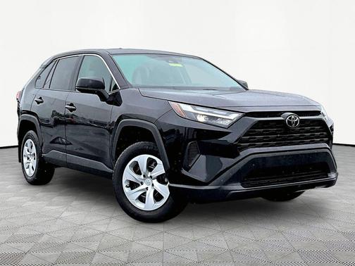 Midnight Black Metallic 2023 Toyota RAV4 LE