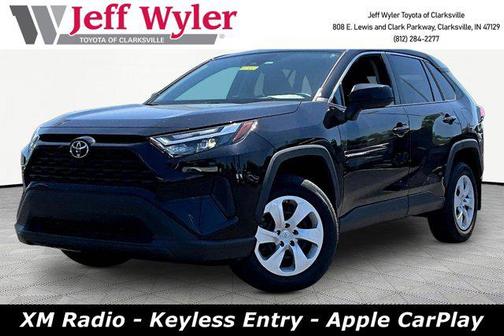 Midnight Black Metallic 2023 Toyota RAV4 LE