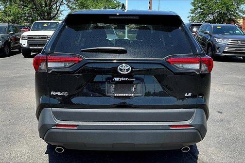 Midnight Black Metallic 2023 Toyota RAV4 LE