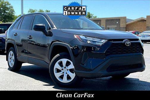 Midnight Black Metallic 2023 Toyota RAV4 LE