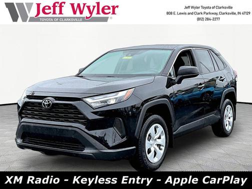 Midnight Black Metallic 2023 Toyota RAV4 LE