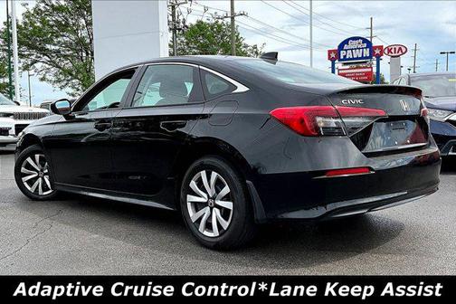 Crystal Black Pearl 2022 Honda Civic LX