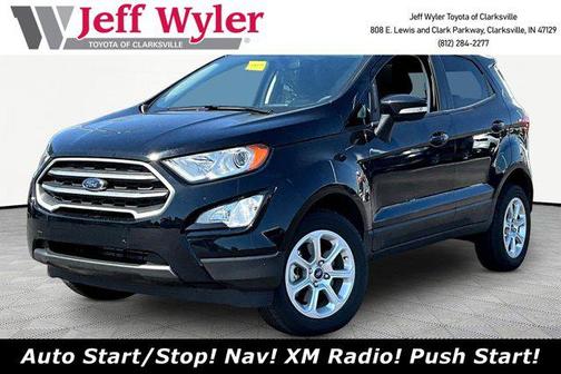 Shadow Black 2022 Ford EcoSport SE