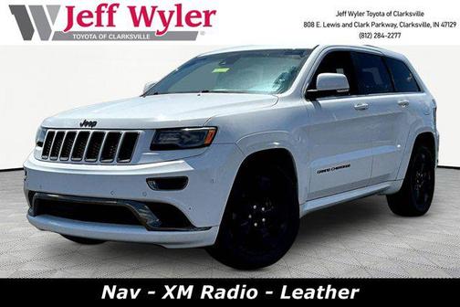 Bright White Clearcoat 2015 Jeep Grand Cherokee High Altitude
