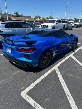 Riptide Blue Metallic 2025 Chevrolet Corvette Stingray w/2LT
