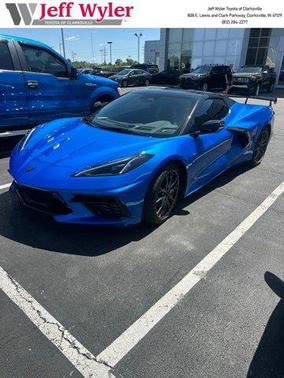 Riptide Blue Metallic 2025 Chevrolet Corvette Stingray w/2LT