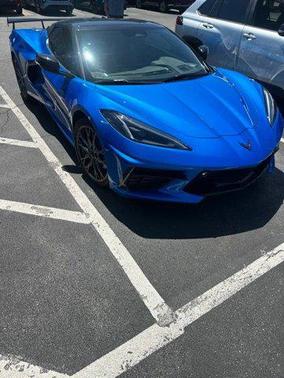 Riptide Blue Metallic 2025 Chevrolet Corvette Stingray w/2LT