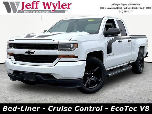 Summit White 2017 Chevrolet Silverado 1500 Custom