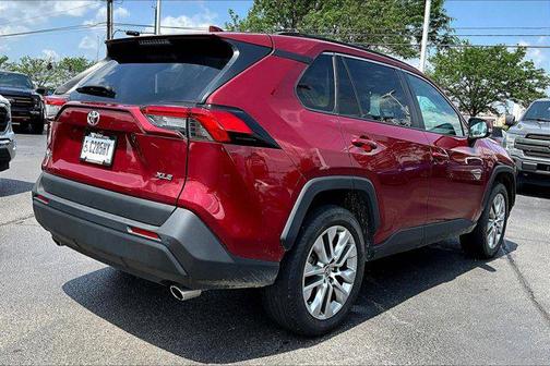 Ruby Flare Pearl 2023 Toyota RAV4 XLE Premium