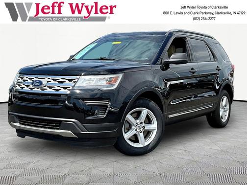 Agate Black Metallic 2019 Ford Explorer XLT