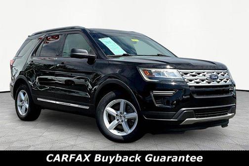 Agate Black Metallic 2019 Ford Explorer XLT