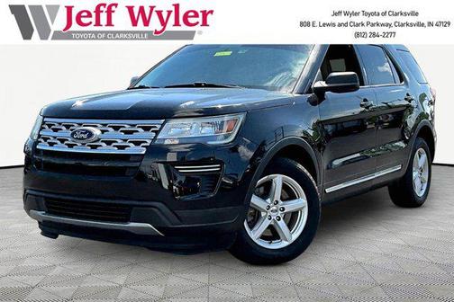 Agate Black Metallic 2019 Ford Explorer XLT