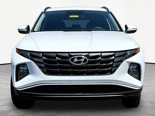 Serenity White Pearl 2023 Hyundai TUCSON Hybrid Blue