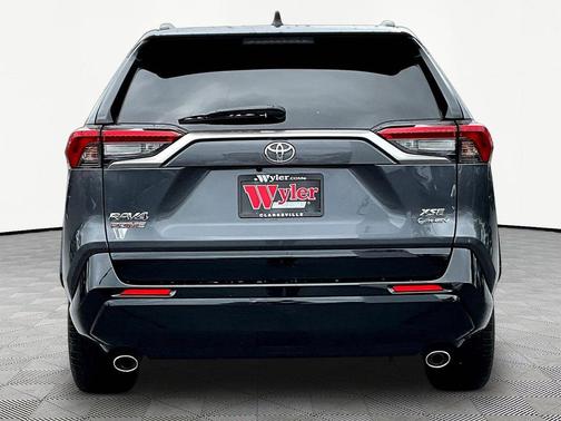 Magnetic Gray Metallic/Midnight Black Metallic 2025 Toyota RAV4 Hybrid SE