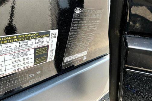 Narvik Black 2020 Land Rover Range Rover P525 HSE SWB