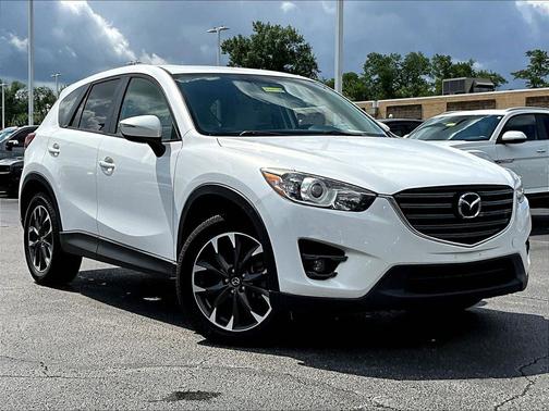 Crystal White Pearl Mica 2016 Mazda CX-5 Grand Touring