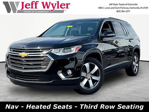 Mosaic Black Metallic 2020 Chevrolet Traverse LT Leather