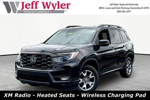 Crystal Black Pearl 2022 Honda Passport AWD TrailSport
