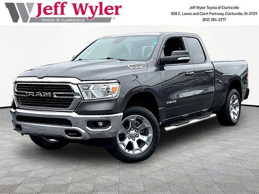 Granite Crystal Metallic Clearcoat 2021 RAM 1500 Big Horn/Lone Star