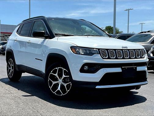 Bright White Clearcoat 2024 Jeep Compass Limited