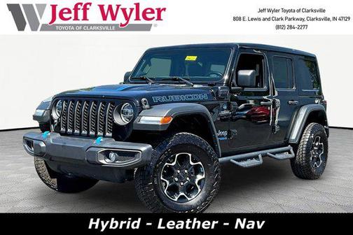 Black Clearcoat 2021 Jeep Wrangler Unlimited 4xe Rubicon