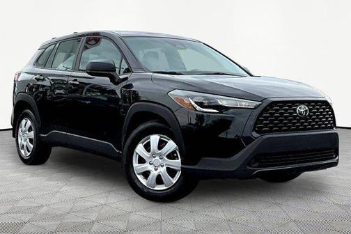 Jet Black 2025 Toyota Corolla Cross L