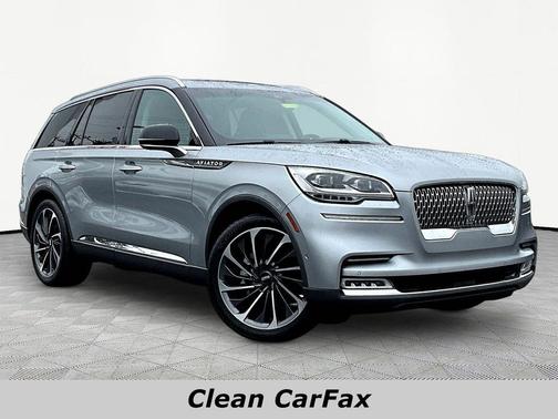 Silver Radiance Metallic 2020 Lincoln Aviator Reserve AWD