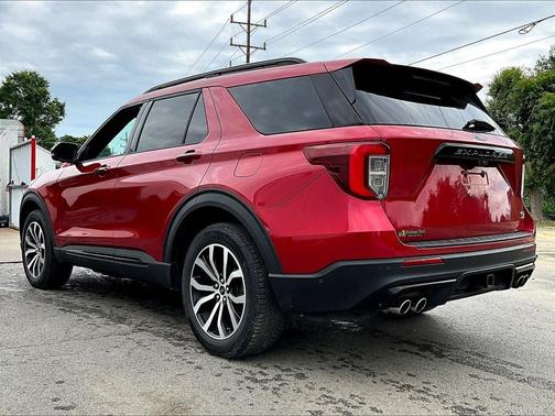 Rapid Red Metallic Tinted Clearcoat 2020 Ford Explorer ST
