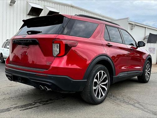 Rapid Red Metallic Tinted Clearcoat 2020 Ford Explorer ST