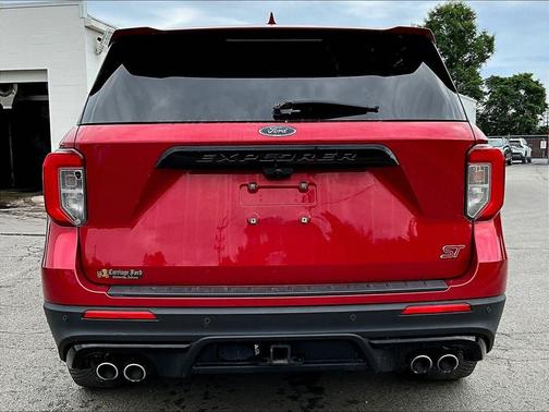 Rapid Red Metallic Tinted Clearcoat 2020 Ford Explorer ST