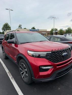 Rapid Red Metallic Tinted Clearcoat 2020 Ford Explorer ST