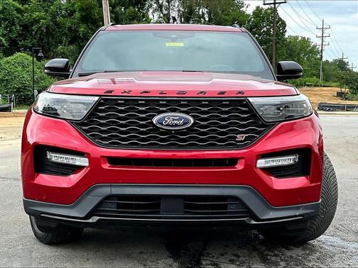 Rapid Red Metallic Tinted Clearcoat 2020 Ford Explorer ST