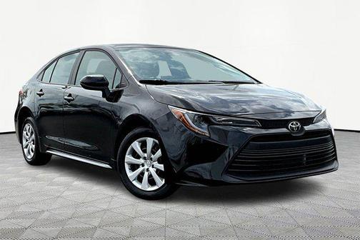 Midnight Black Metallic 2026 Toyota Corolla LE