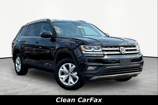 Deep Black Pearl 2019 Volkswagen Atlas 3.6L SE