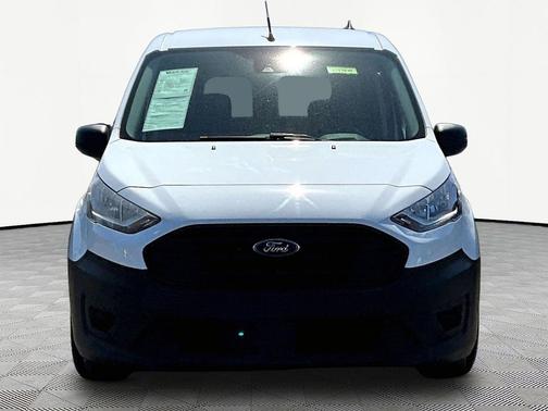 Frozen White 2020 Ford Transit Connect XL Cargo Van