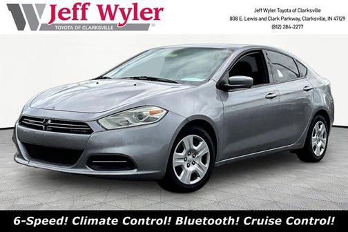 Billet Silver Metallic Clearcoat 2016 Dodge Dart SE