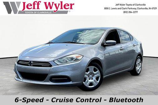 Billet Silver Metallic Clearcoat 2016 Dodge Dart SE