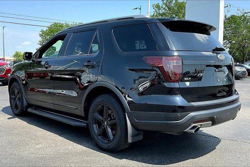 Shadow Black 2018 Ford Explorer XLT
