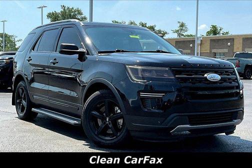 Shadow Black 2018 Ford Explorer XLT