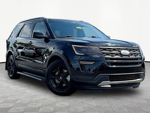 Shadow Black 2018 Ford Explorer XLT