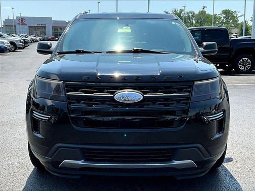 Shadow Black 2018 Ford Explorer XLT