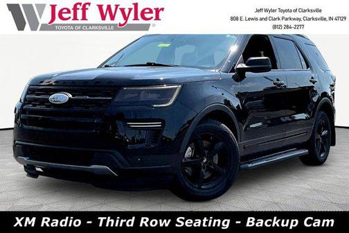 Shadow Black 2018 Ford Explorer XLT