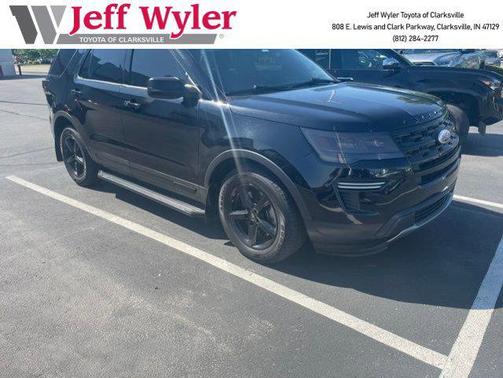 Shadow Black 2018 Ford Explorer XLT