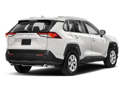 Super White 2020 Toyota RAV4 LE