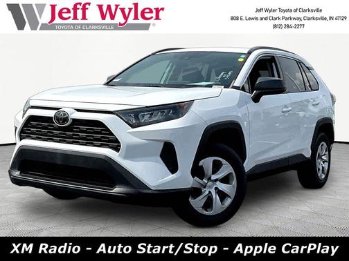 Super White 2020 Toyota RAV4 LE
