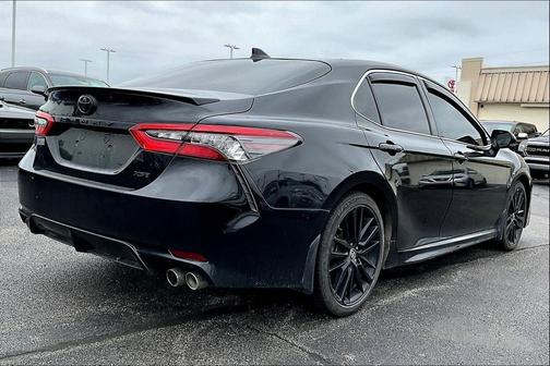 Midnight Black Metallic 2023 Toyota Camry XSE