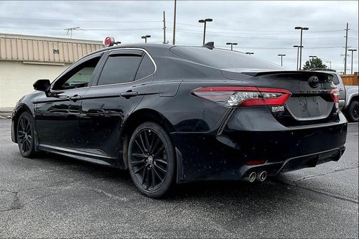 Midnight Black Metallic 2023 Toyota Camry XSE